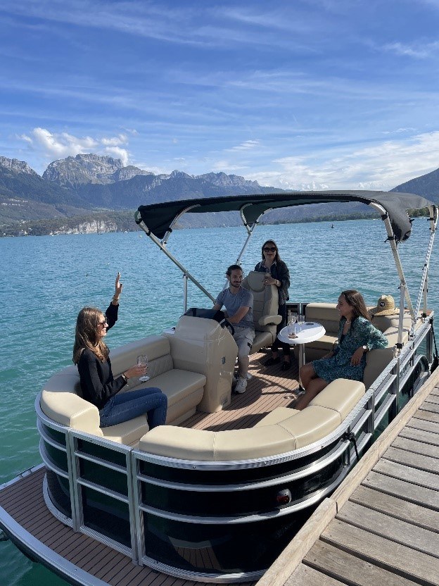 Electric boats without a license. Water Taxi, Anenca