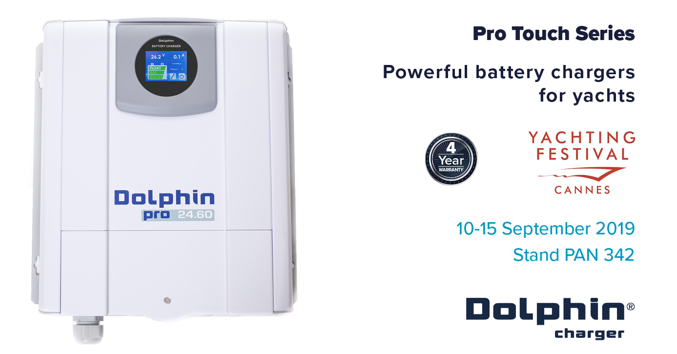 Pro Touch marine battery chargers by Dolphin Charger