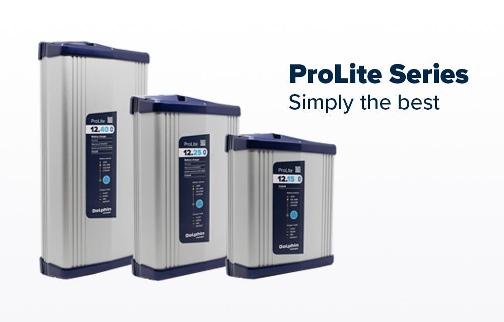 Dolphin Charger ProLite Series compact marine chargers Dolphin Charger ProLite Series compact marine chargers