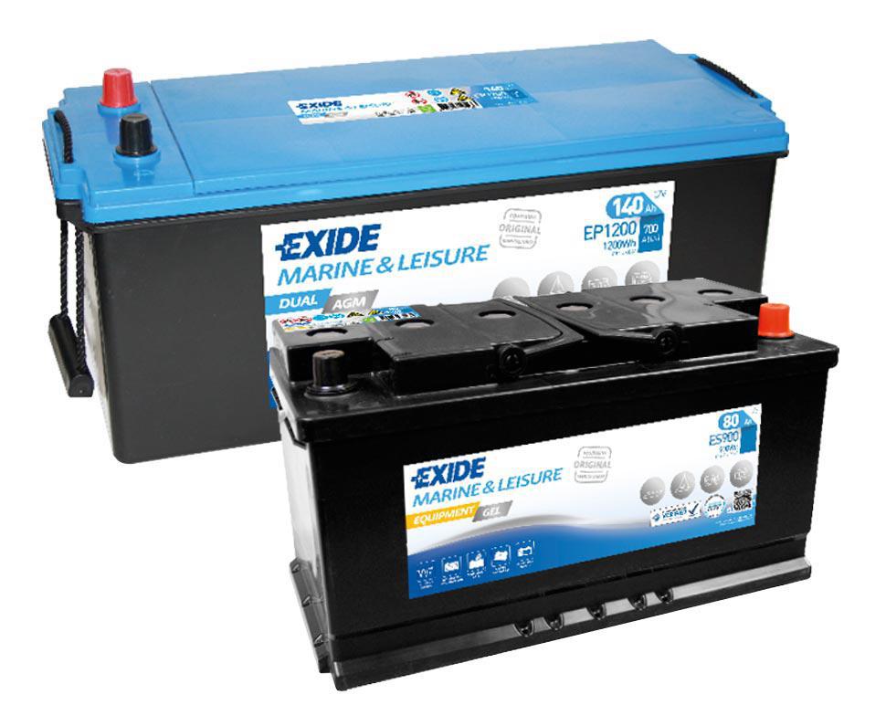 EXIDE GEL ES1350 Camping car - Batteries selection